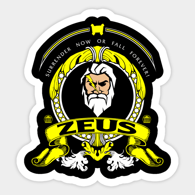 ZEUS - LIMITED EDITION Sticker by DaniLifestyle